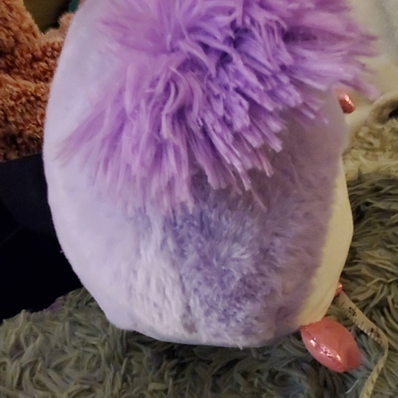 Trending round stuffed 16"> .rolly Owl..N.w.t. - Picture 2 of 7